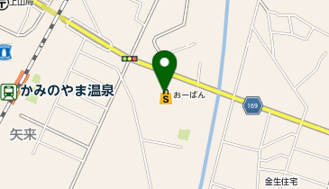 銀座コージーコーナー おーばん上山 ※焼き菓子のみ取扱の地図画像