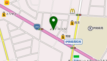 メガネのイタガキ 伊勢崎西友楽市店の地図画像