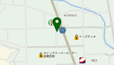 メガネのイタガキ グランド吉岡店の地図画像