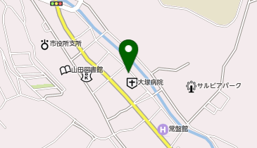 株式会社筑後 上山田調剤薬局の地図画像