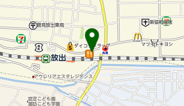 銀座屋 買取専門店 放出駅前店の地図画像