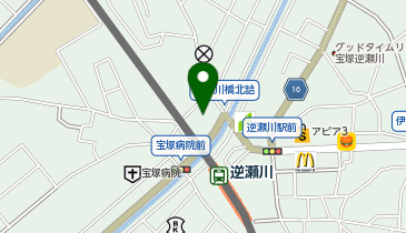 銀座屋 買取専門店 アピアきた逆瀬川店1階の地図画像