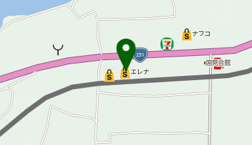 エレナ 国見店の地図画像