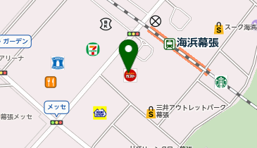 ジョイフル恵利 千葉海浜幕張店の地図画像