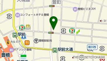 ジョイフル恵利 豊橋店の地図画像