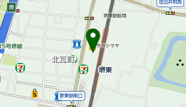 ジョイフル恵利 堺店の地図画像