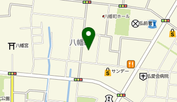 ホームセンターサンデー Zoomore 弘前店の地図画像
