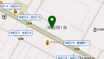 バイク王 札幌店の地図画像