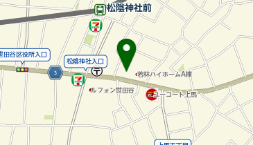 バイク王 世田谷本店の地図画像