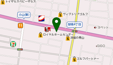 バイク王 小山店の地図画像
