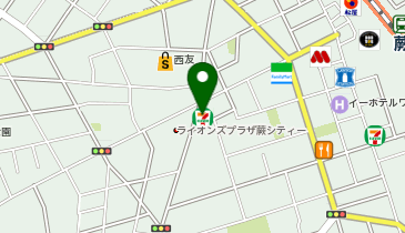 NAYUTAS蕨校の地図画像