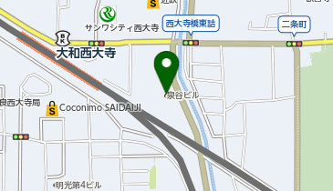 NAYUTAS奈良大和西大寺校の地図画像