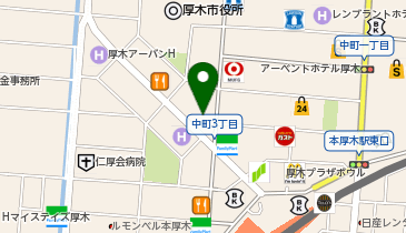 NAYUTAS本厚木校の地図画像