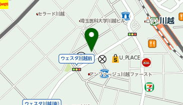 NAYUTAS川越校の地図画像