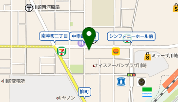 NAYUTAS川崎校の地図画像