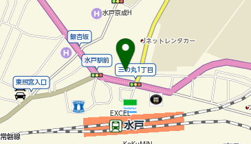 NAYUTAS水戸校の地図画像
