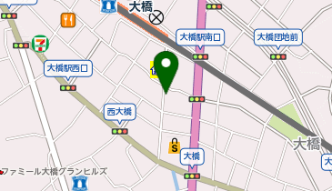 NAYUTAS大橋校の地図画像