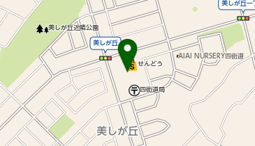 せんどう美しが丘店の地図画像