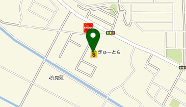 ぎゅーとら ラブリー渋見店の地図画像