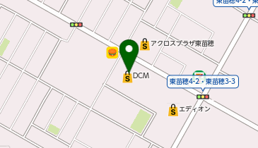 Bostonbake ボストンベイク東苗穂店の地図画像