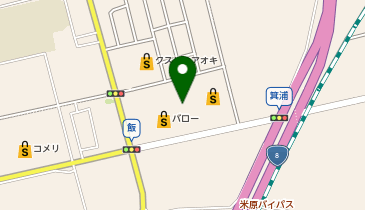暮しの衣料マツオカ 近江店の地図画像