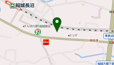 チョキペタ イオンタウン稲城長沼店の地図画像