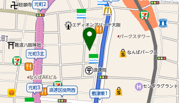 J'sメディカル整体院 難波院の地図画像