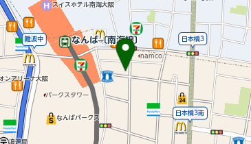 PERFECT BODY PREMIUM 難波店の地図画像