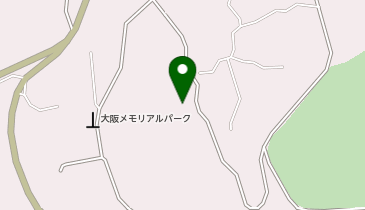 加登 大阪霊園 眺望の丘の地図画像