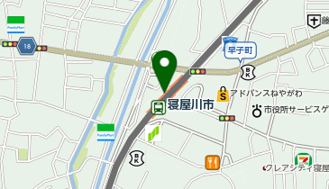 株式会社加登 寝屋川営業所の地図画像