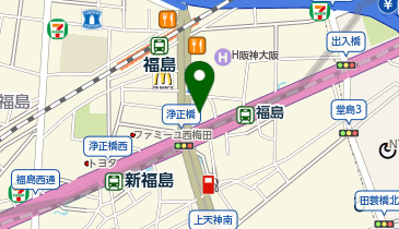 加登 大阪ふくしま霊廟の地図画像