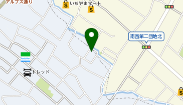 ニッタタイヤ 甲府の地図画像