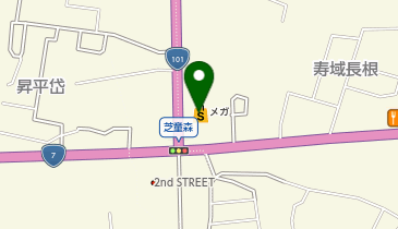 紅屋商事 メガ能代中央店の地図画像