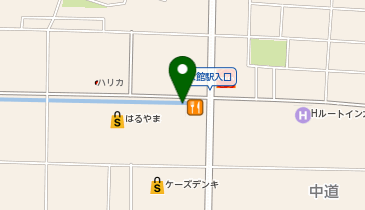 紅屋商事 メガ調剤薬局 大館店の地図画像