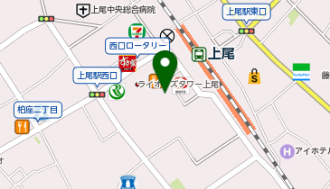 かんてい局 質屋 上尾駅前店の地図画像