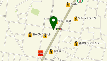 かんてい局 質屋 会津若松店の地図画像