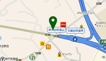 質屋かんてい局 神戸大蔵谷インター店の地図画像