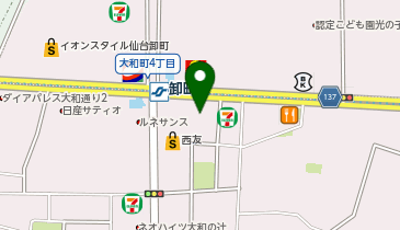 質屋かんてい局 仙台卸町店の地図画像