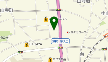 質屋かんてい局 須賀川店の地図画像