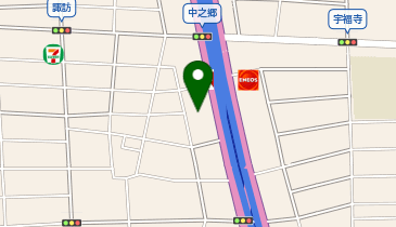 質屋かんてい局 北名古屋店の地図画像