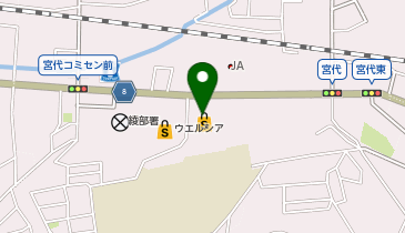 スーパーマツモト あやべ店の地図画像