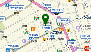 スタジオ728 鹿児島天文館店の地図画像