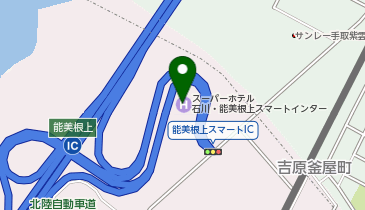 スーパーホテル Premier 天然温泉 九谷五彩の湯 石川・能美根上スマートインターの地図画像