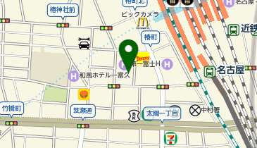 ネットルーム マンボー 名駅店の地図画像