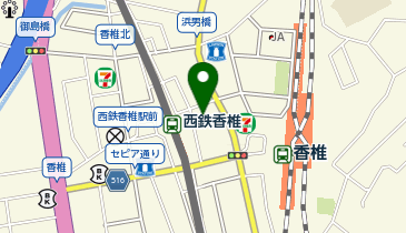 イリゼ iris&rsquo;ee香椎駅前店の地図画像