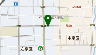 コンズ サイクル 西大路店の地図画像