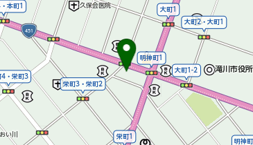 たきかわの整骨院の地図画像