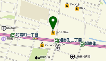 ハロー!パソコン教室 ベスト電器高知本店校の地図画像
