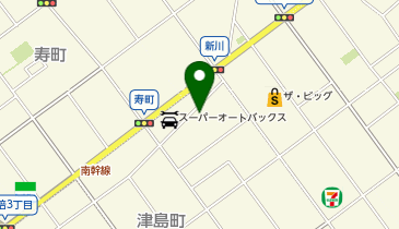 南海部品 静岡中原店の地図画像
