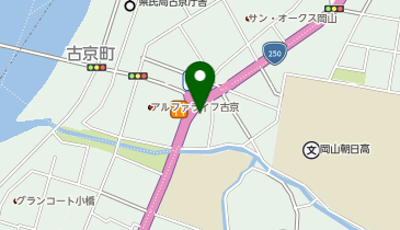 ライドオン岡山の地図画像